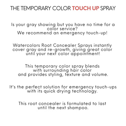 Watercolors Root Concealer Spray