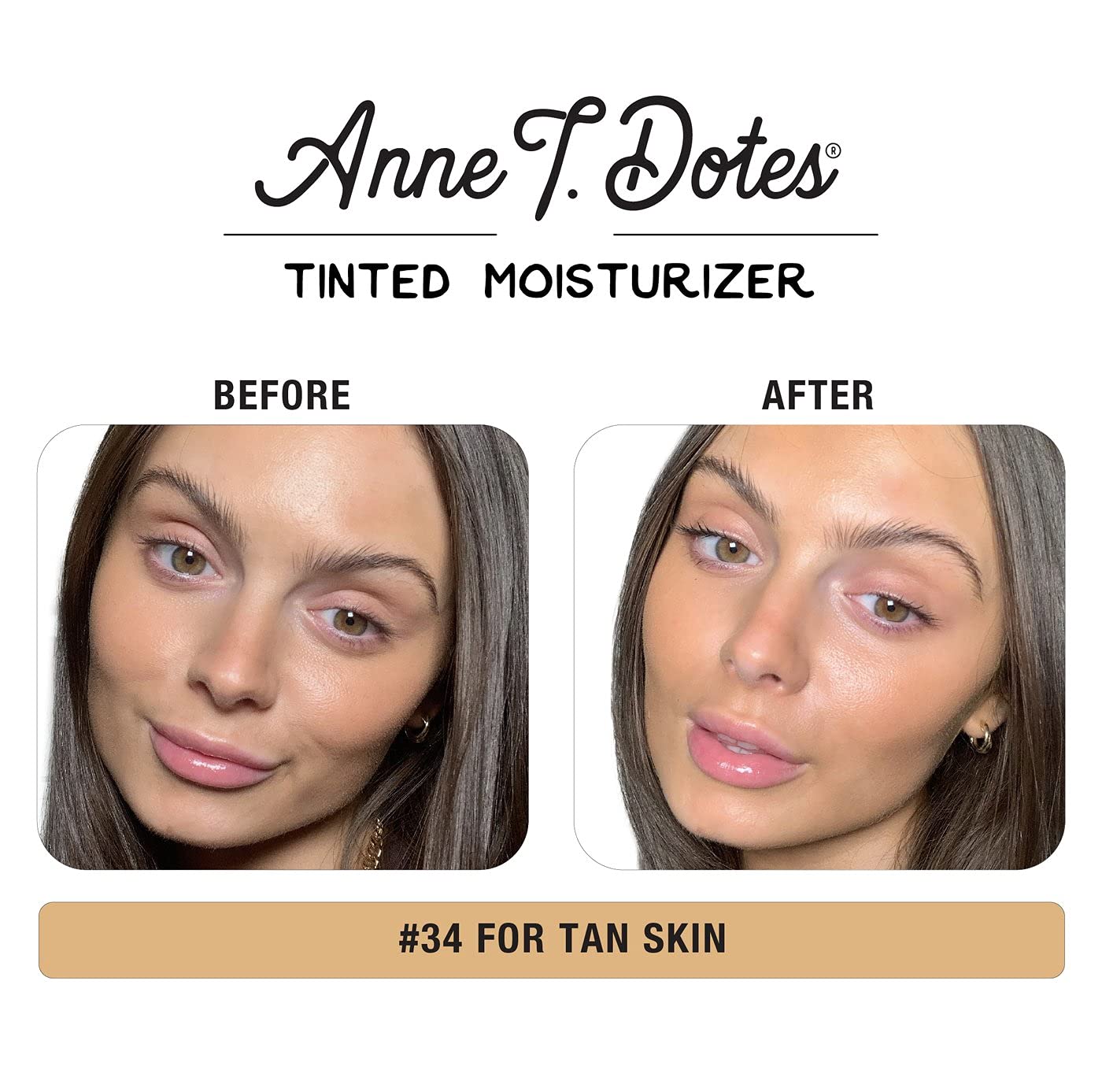 the Balm Anne T. Dotes Tinted Moisturizer #34 (For Tan Skin)