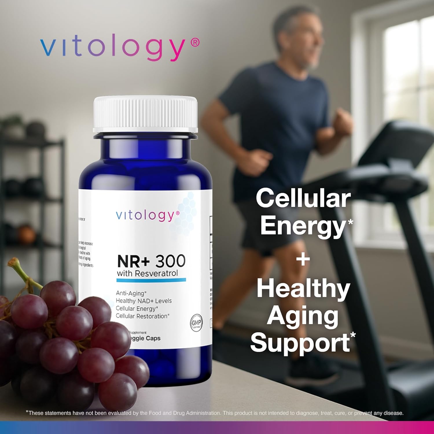 NR+ 300 with Resveratrol - 60 Capsules