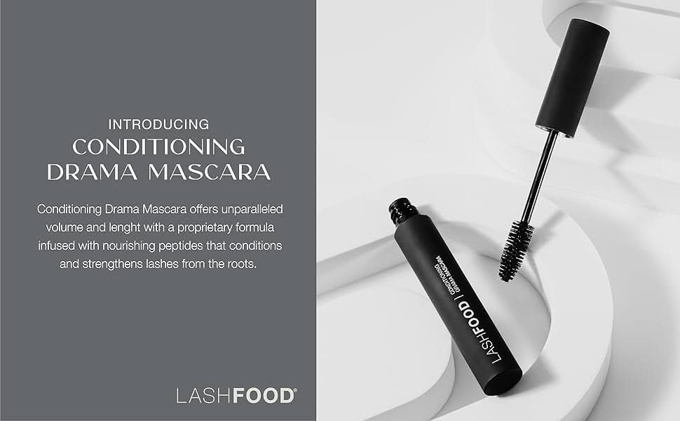 LashFood Conditioning Drama Black Mascara 0.27oz