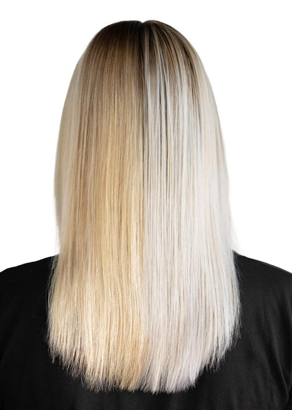 REDAVID Blonde Dual Therapy Treatment - 2-Part Leave-in Toner and Repair System, Purple Pigment, Hair Strengthening, For Blonde and Highlighted Hair