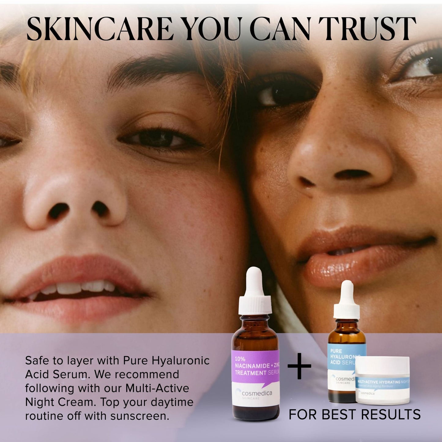 Cosmedica Skincare Niacinamide + Zinc Treatment Serum 1 oz