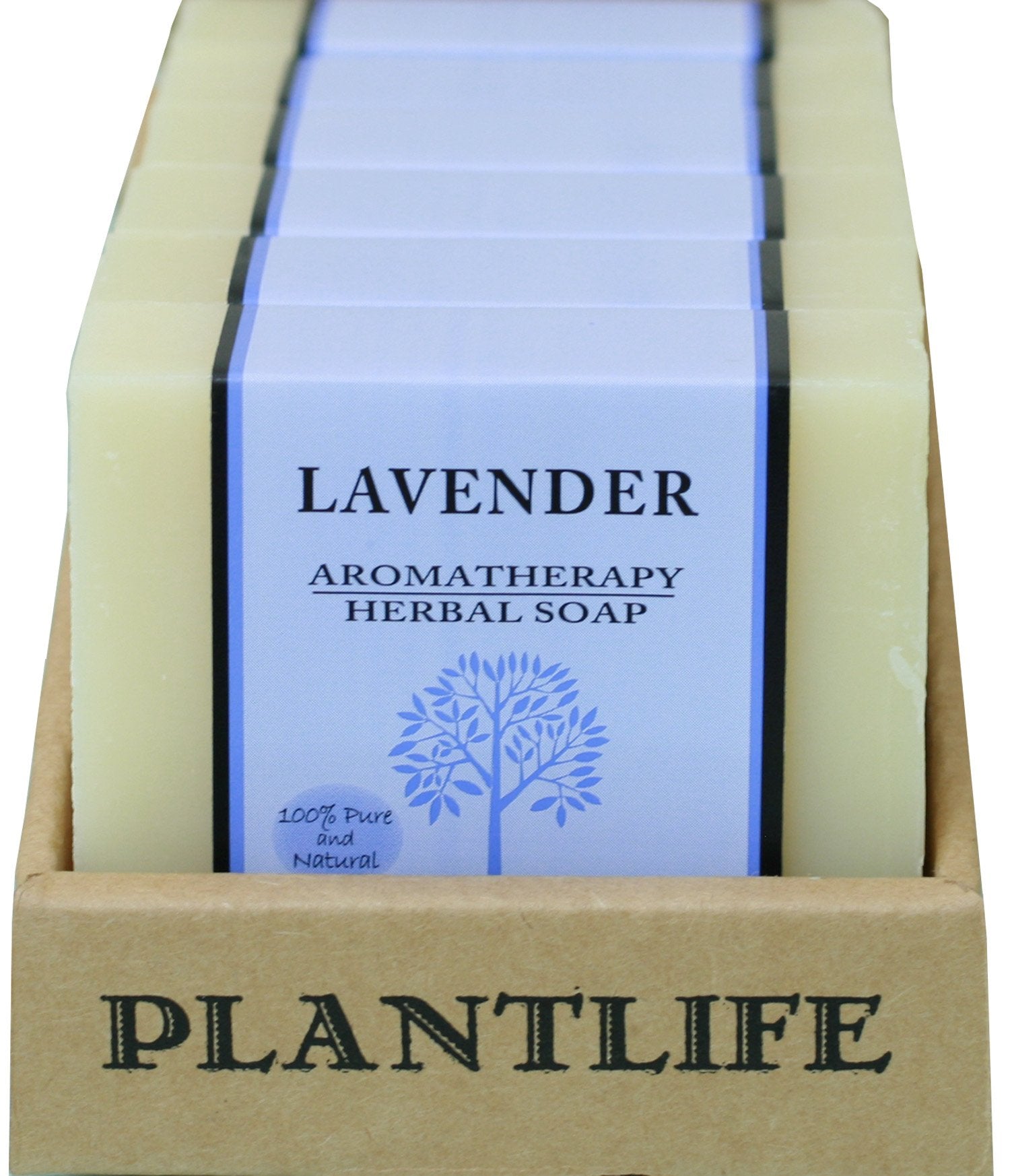 Plantlife Lavender Bar Soap - Moisturizing and Soothing Soap for Your Skin - Hand Crafted Using Plant-Based Ingredients - Made in California 4oz Bar