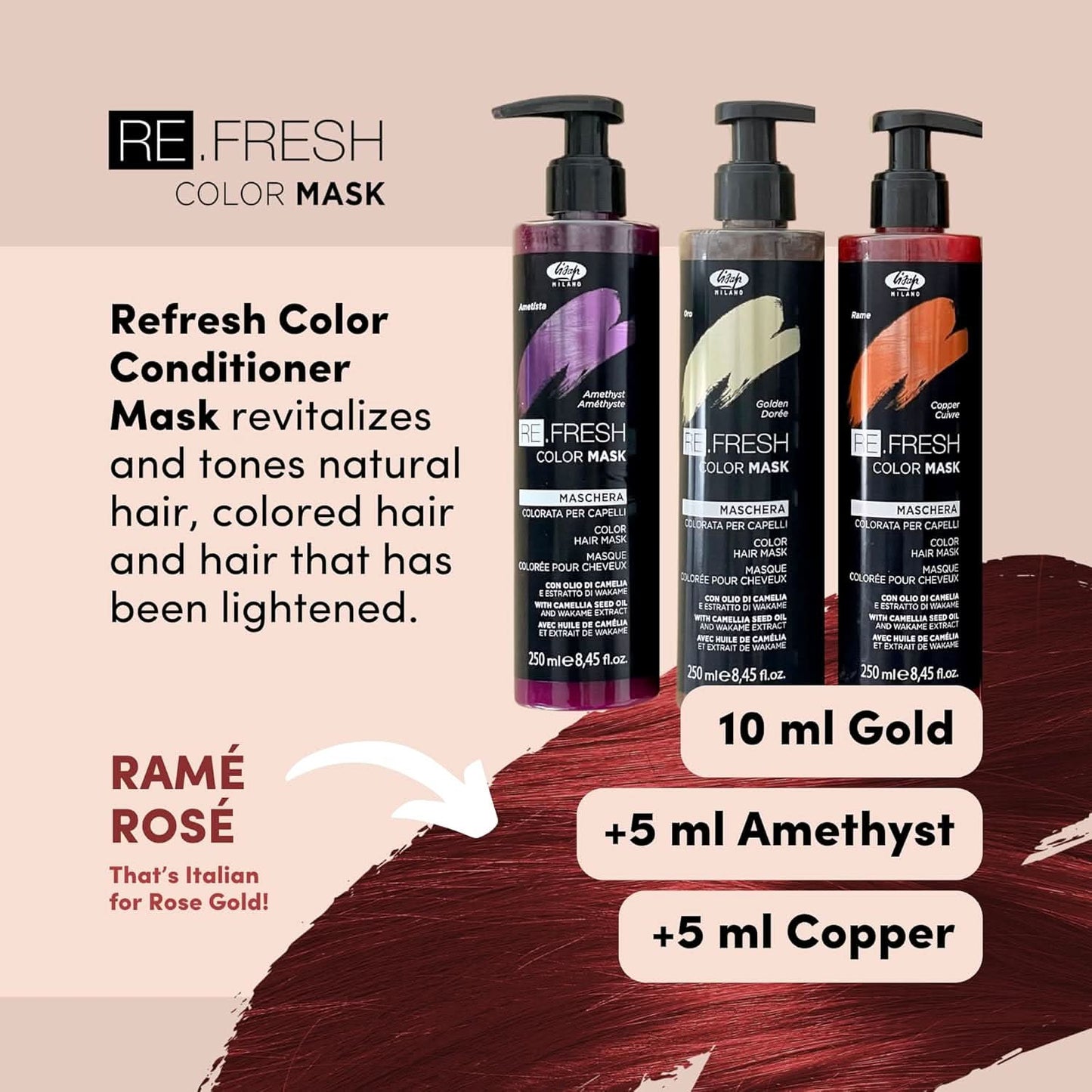 LISAP Refresh Color Mask 8.45 fl oz