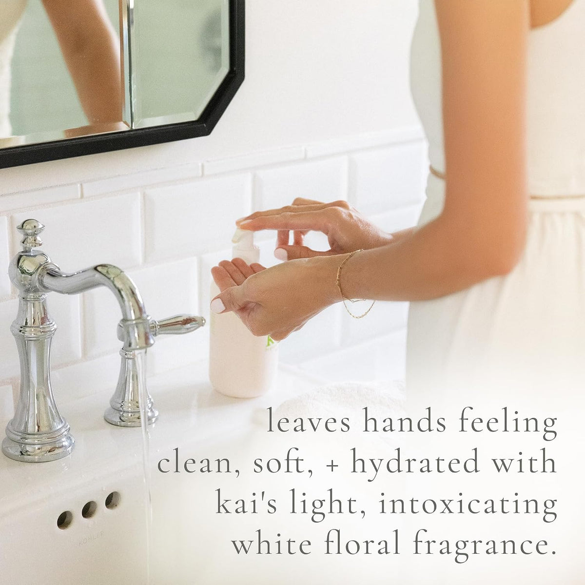 kai hand wash & hand soap, 12 oz
