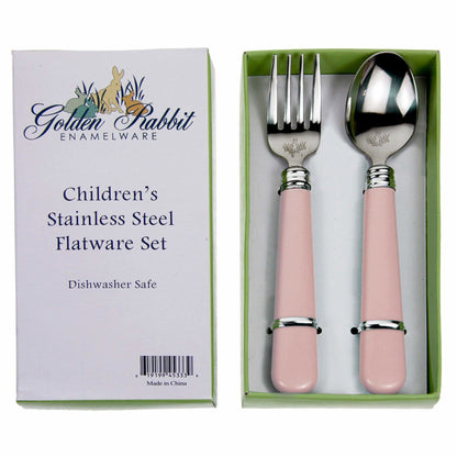 Golden Rabbit Children's SS Flatware Gift Set