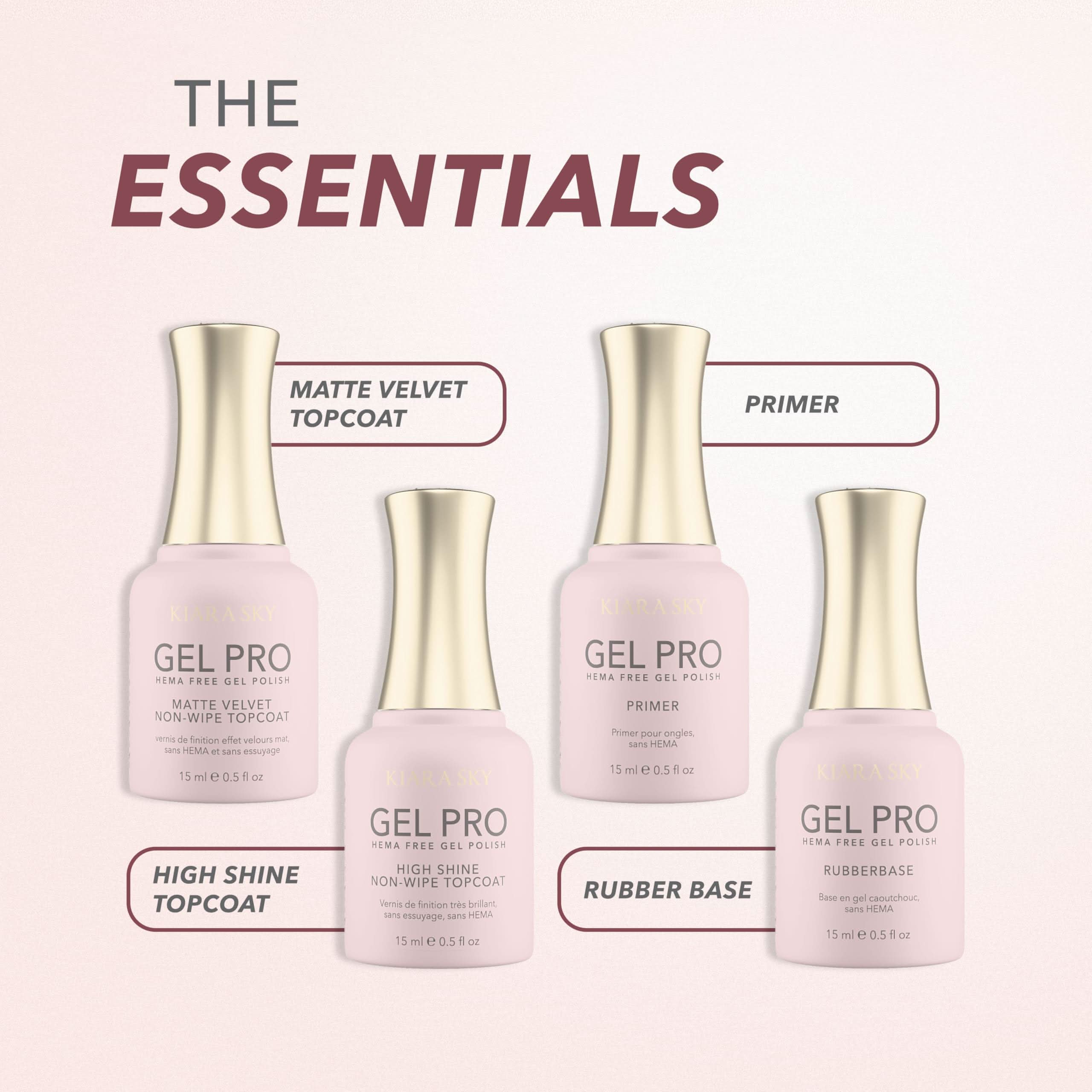 KIARA SKY Gel Pro HEMA Free, 0.5 Fl Oz, Rubber Base