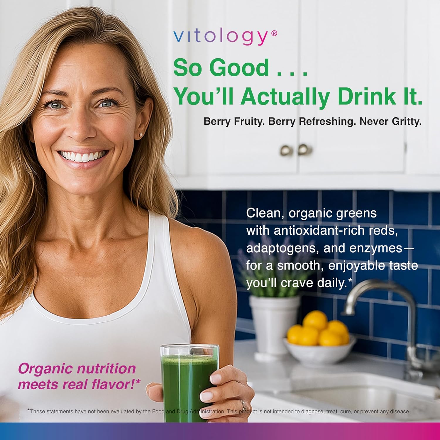 Organic Greens & Reds Superfood Powder 270 G (9.5 oz)