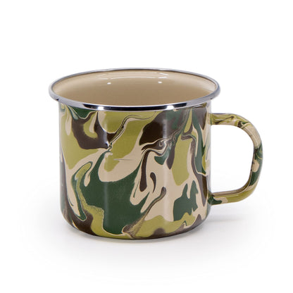 Golden Rabbit Enamelware Grande Mugs - Set of 4