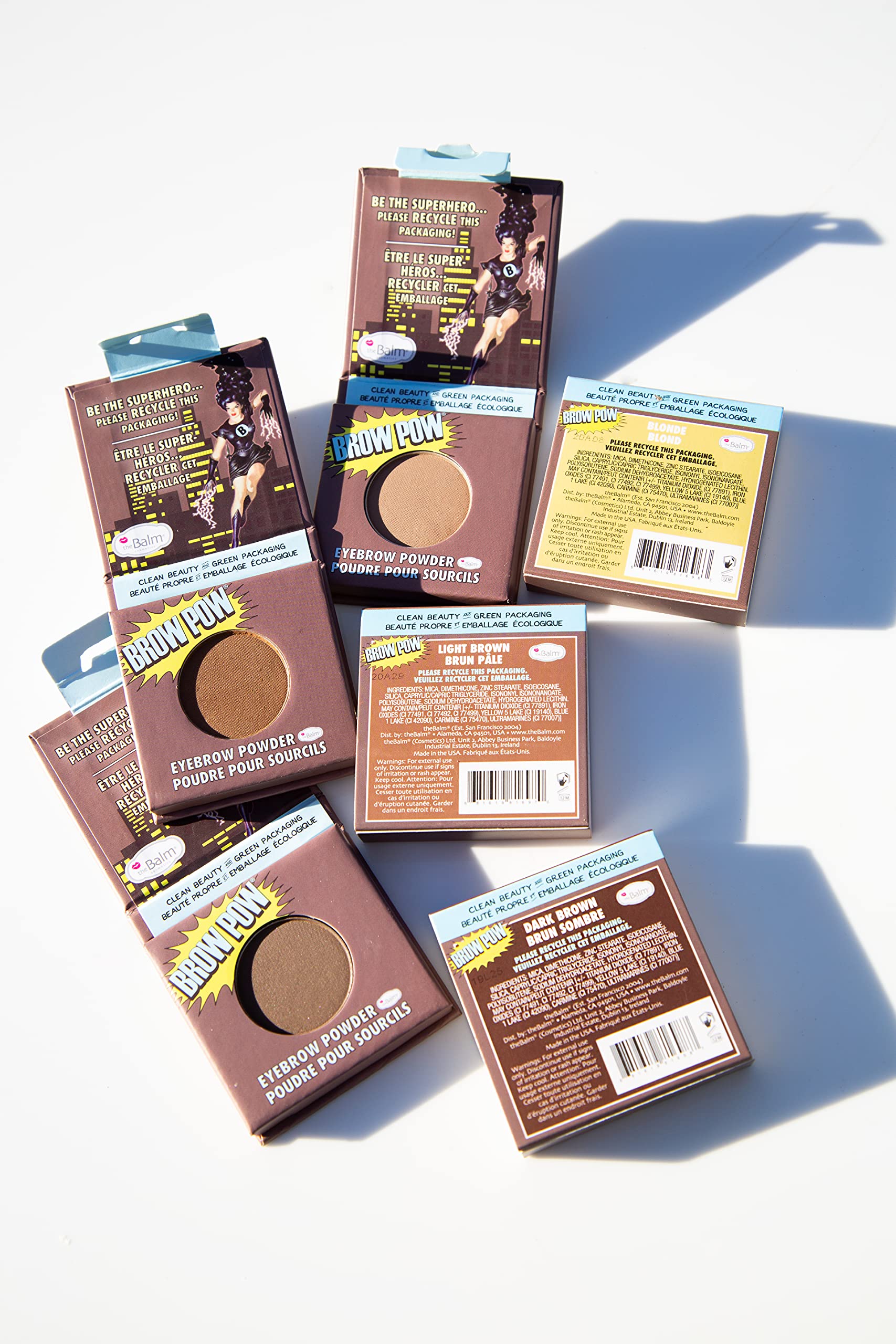 the Balm Brow Pow® Eyebrow Powder, Blonde