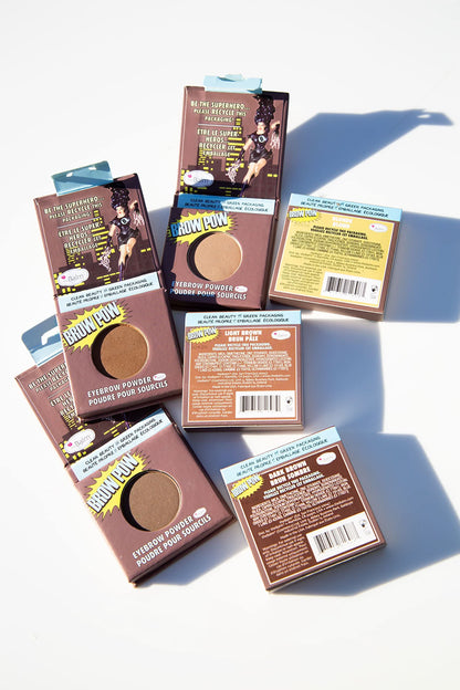 the Balm Brow Pow® Eyebrow Powder, Dark Brown