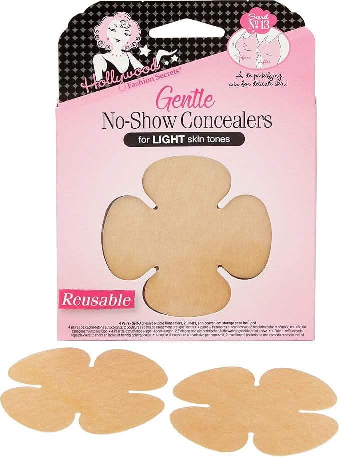 Hollywood Fashion Secrets - Gentle No-Show Concealers, Light
