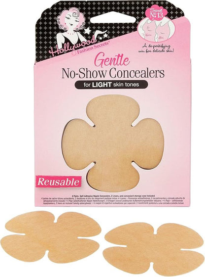 Hollywood Fashion Secrets - Gentle No-Show Concealers, Light
