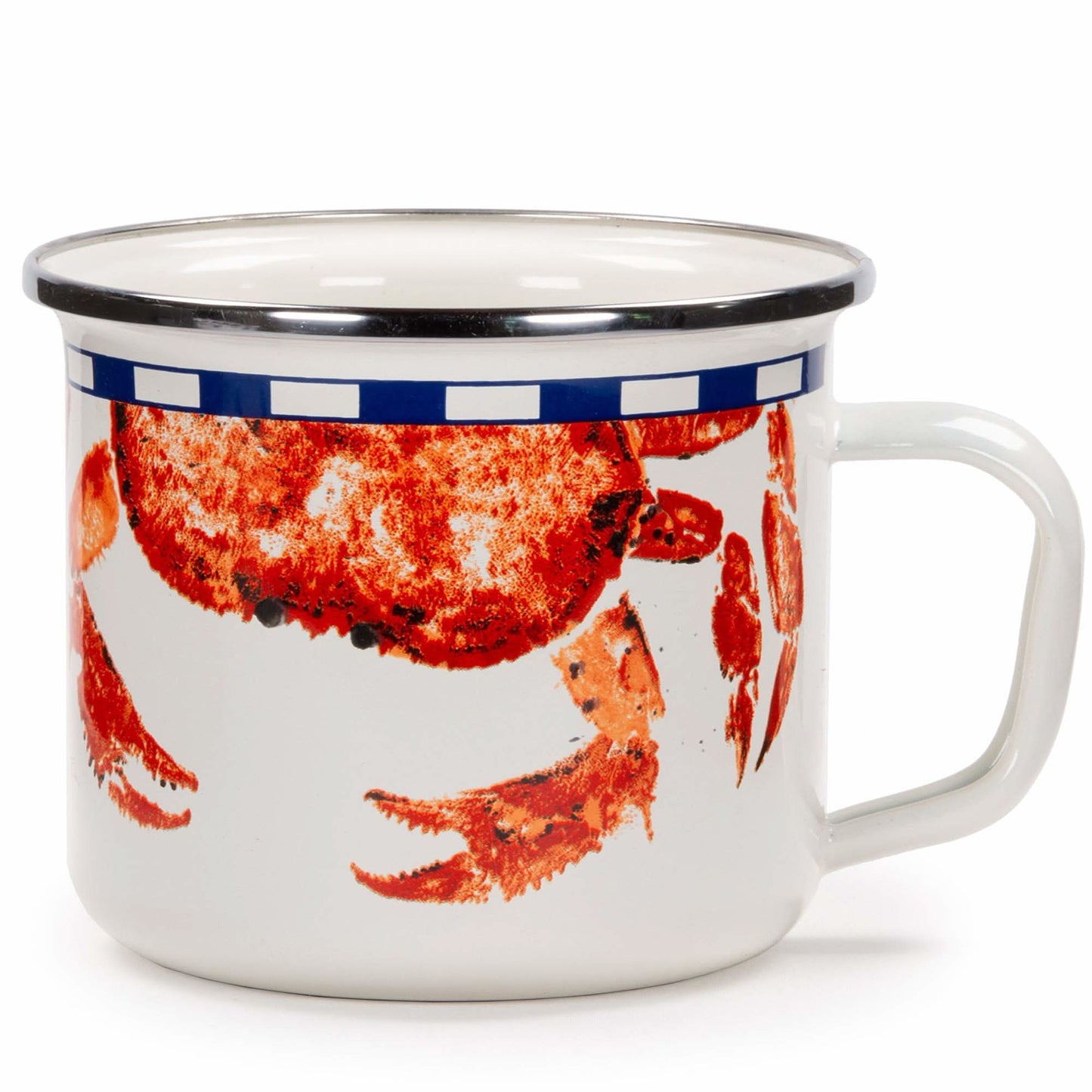 Golden Rabbit Enamelware Grande Mugs - Set of 4