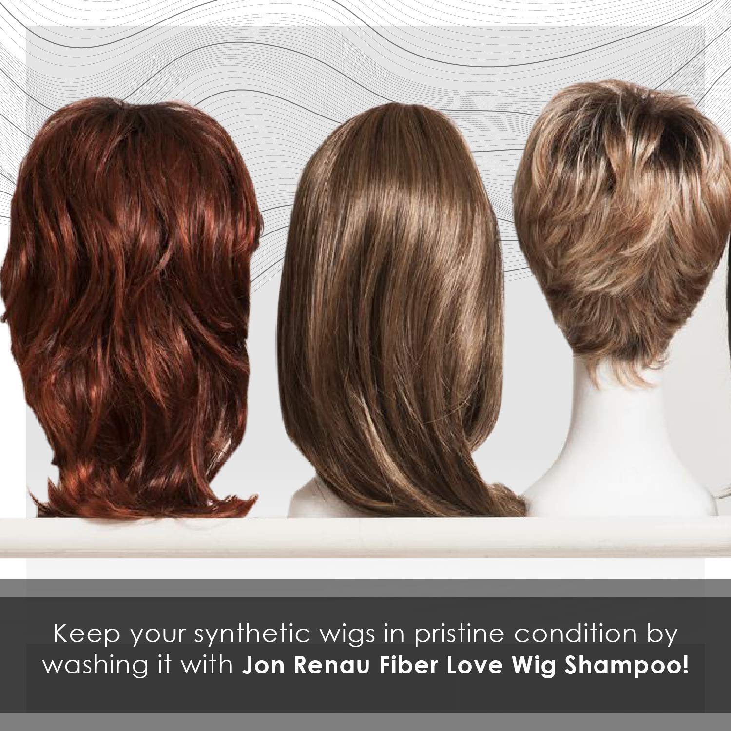 Jon Renau Shampoo for Synthetic Fiber Wigs