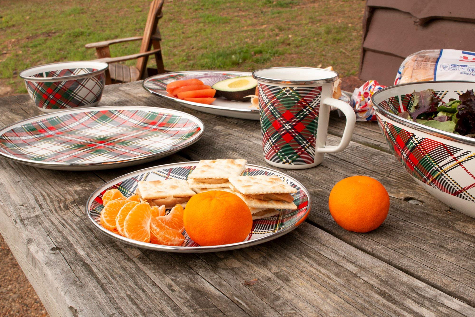 Golden Rabbit Enamelware - 5qt Catering Bowl