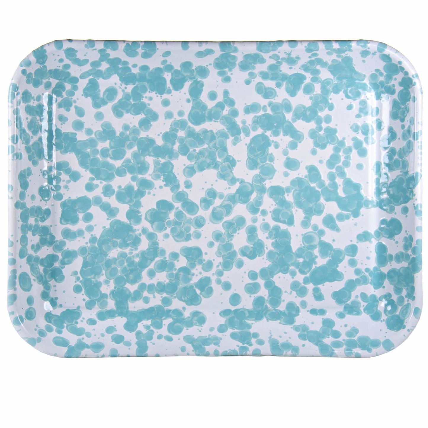 Golden Rabbit Enamelware Quarter Sheet Trays - Set of 2