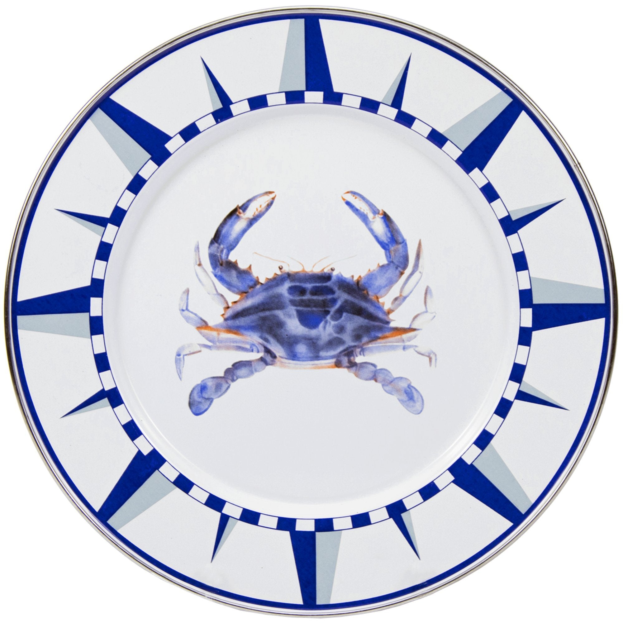 Golden Rabbit Enamelware - Set of 4-10.5" Dinner Plates