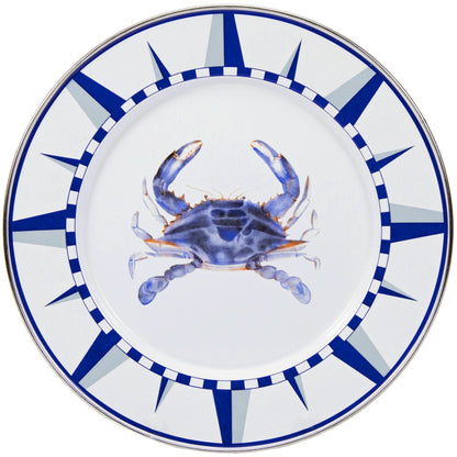 Golden Rabbit Enamelware Dinner Plates - Set of 4