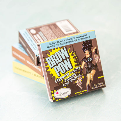 the Balm Brow Pow® Eyebrow Powder, Dark Brown