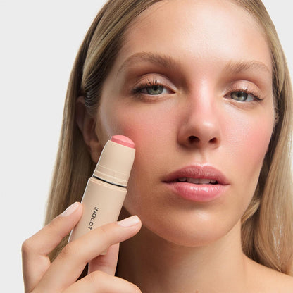 INGLOT Cream Stick Blush Rusty Pink 211 Bright Coral 6.2 g