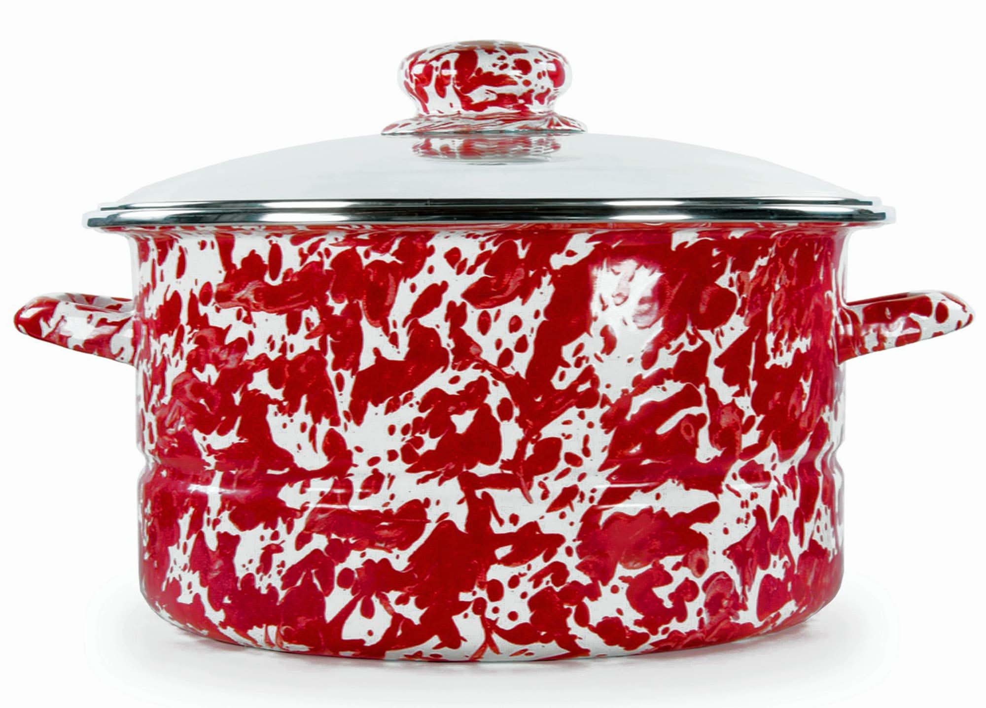 Golden Rabbit Enamelware Stock Pot - Thumbnail 4