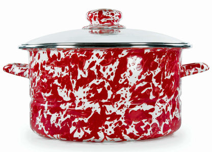 Golden Rabbit Enamelware 6qt Stock Pot