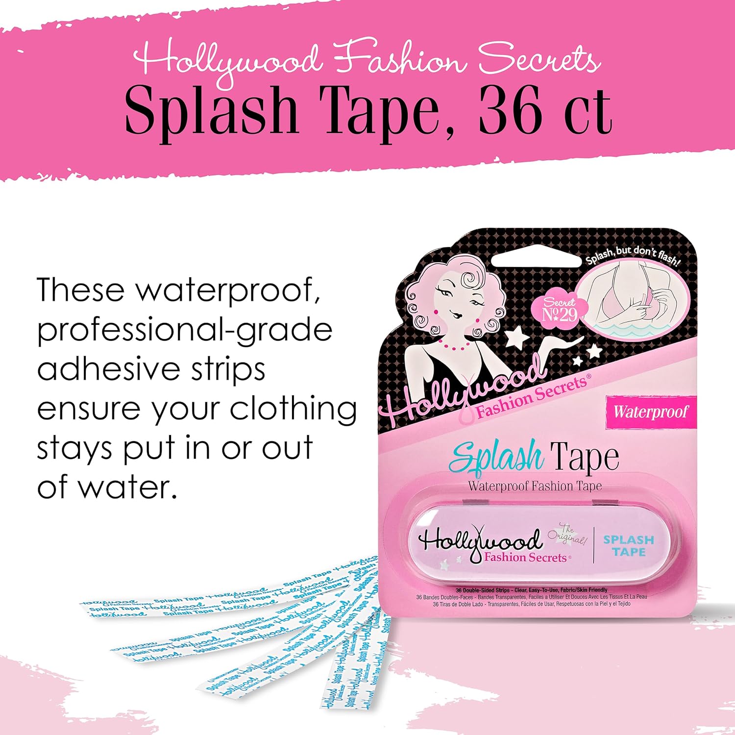 Hollywood Fashion Secrets-Splash Tape