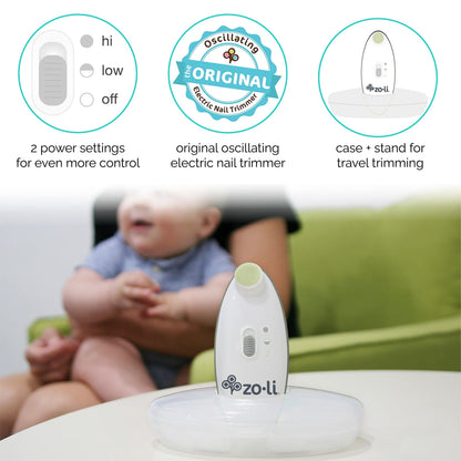 ZoLi Buzz B Electric Baby Nail Trimmer
