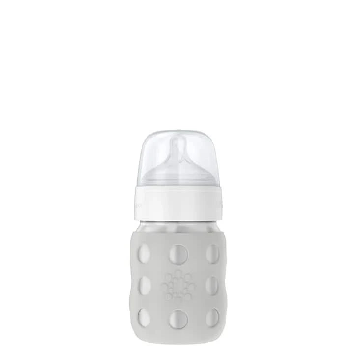 Lifefactory Stainless Steel Baby Bottle Stage 2 Wide Nipple