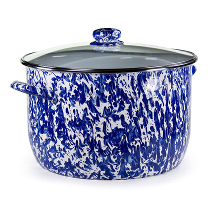 Golden Rabbit Enamelware 18 qt Stock Pot