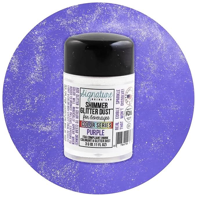Signature Drink Labs Shimmer Glitter Dust - Color Series (8 oz Shaker)