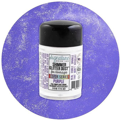 Signature Drink Labs Shimmer Glitter Dust - Color Series (8 oz Shaker)