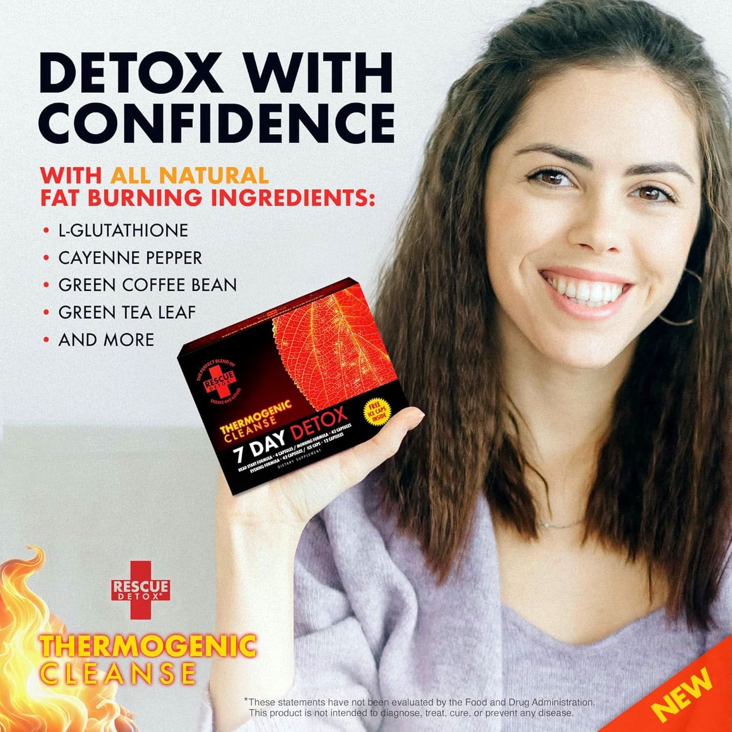 Rescue Detox® 7 Day Thermogenic Permanent Detox Kit