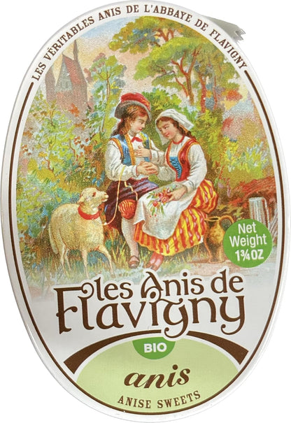Flavigny Anise Bonbos Bio Organic 50g