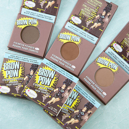 the Balm Brow Pow® Eyebrow Powder, Light Brown