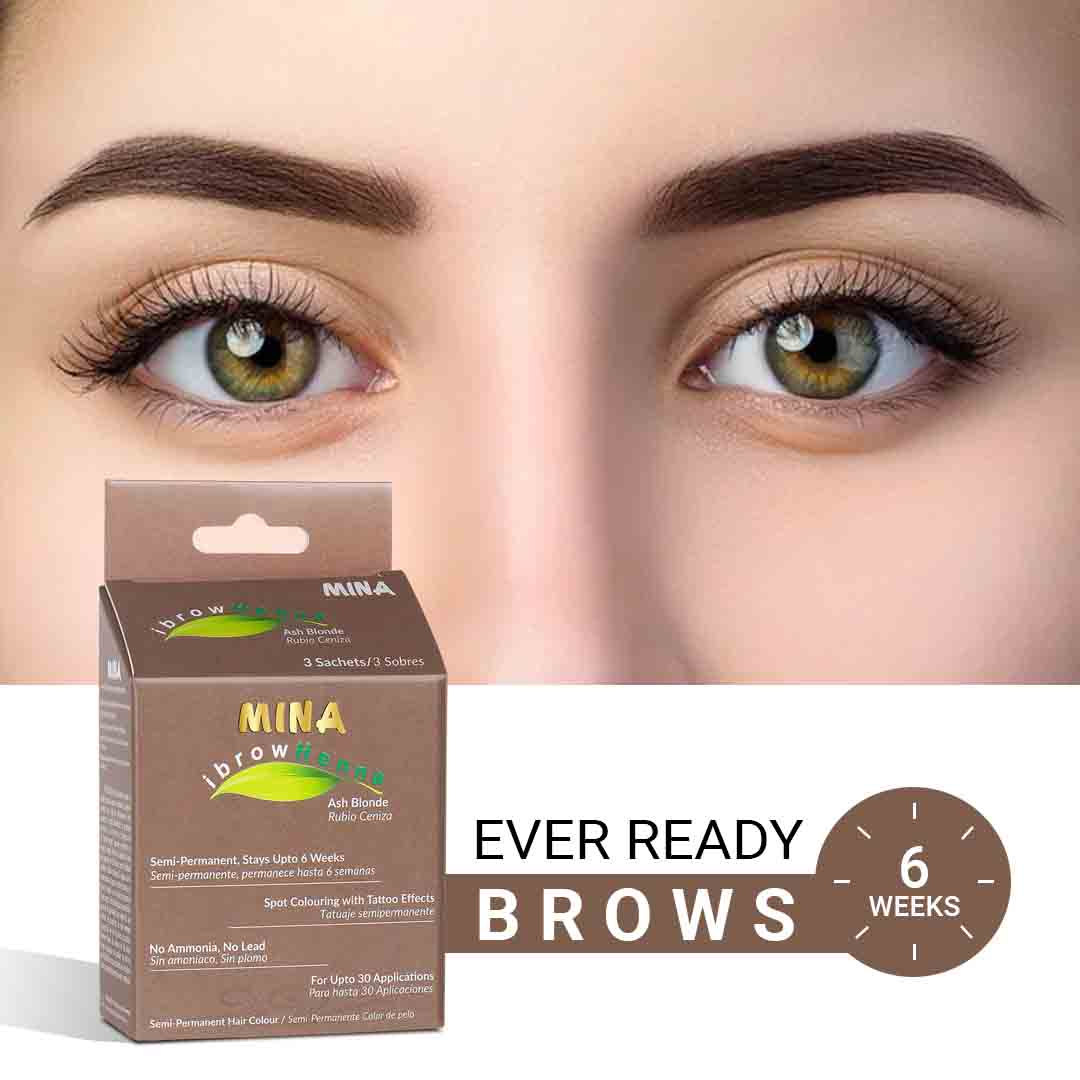 Mina Ibrow Henna Regular Kit - Ash Blonde