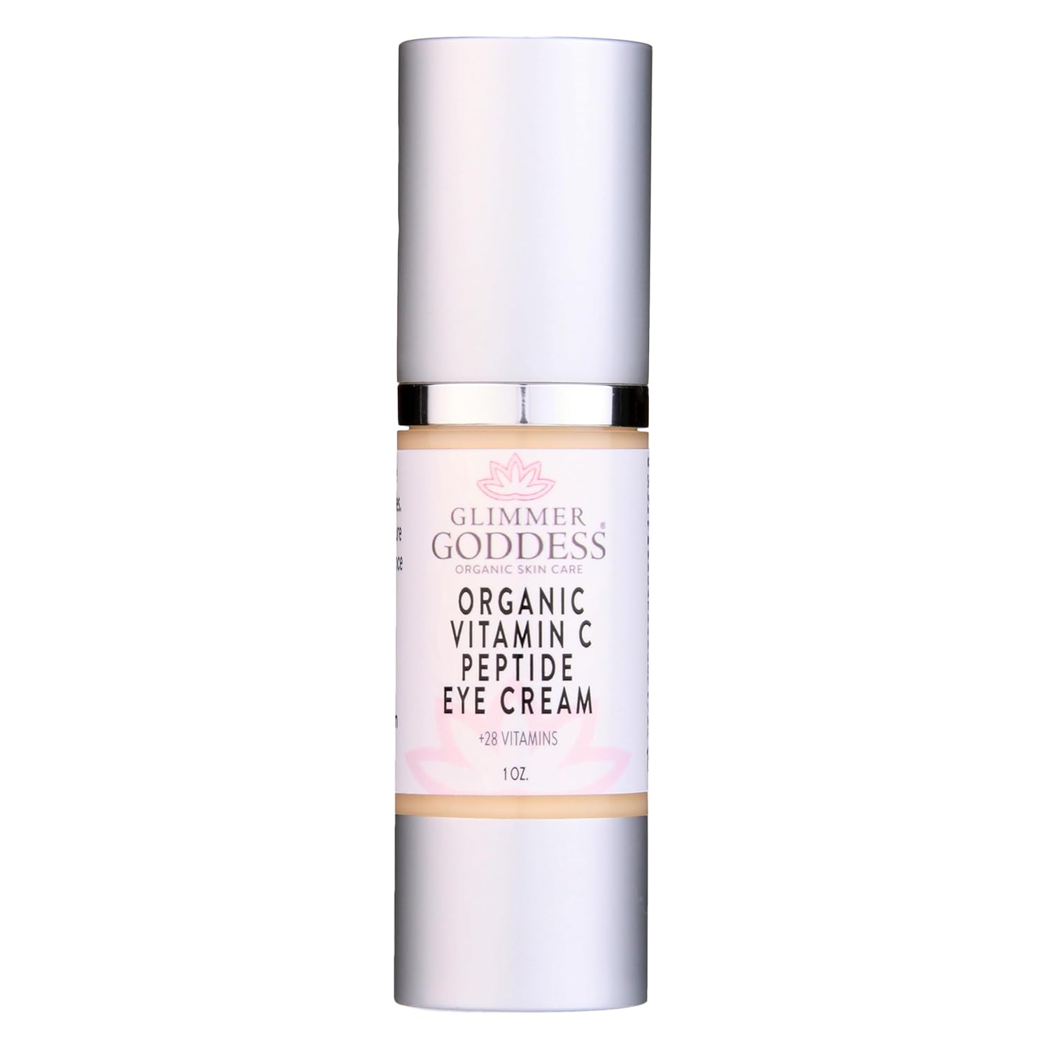 GLIMMER GODDESS Organic Vitamin C Eye Serum For Dark Circles