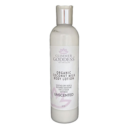 Glimmer Goddess Organic Coconut Milk Body Lotion