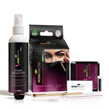 Mina Ibrow Henna Regular Brow Tint Kit