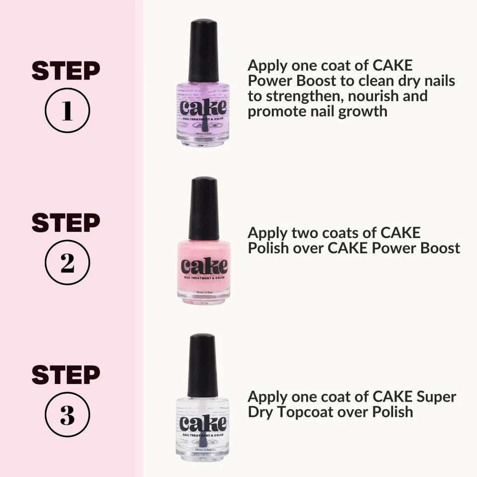 CAKE Nail Strengthening Polish - Madame President