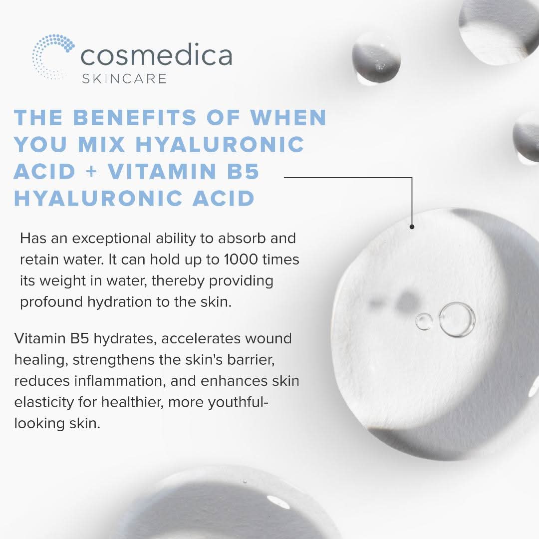 Cosmedica Vitamin B5 Hyaluronic Acid Serum 2 oz