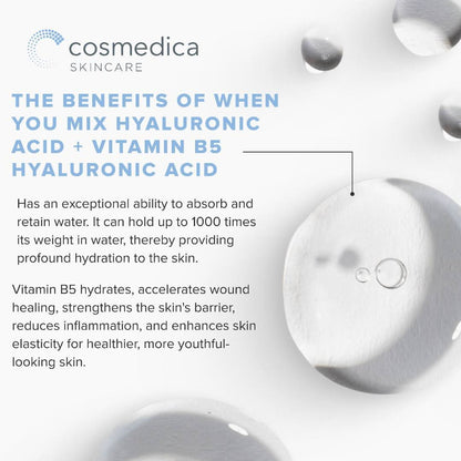Cosmedica Vitamin B5 Hyaluronic Acid Serum 2 oz