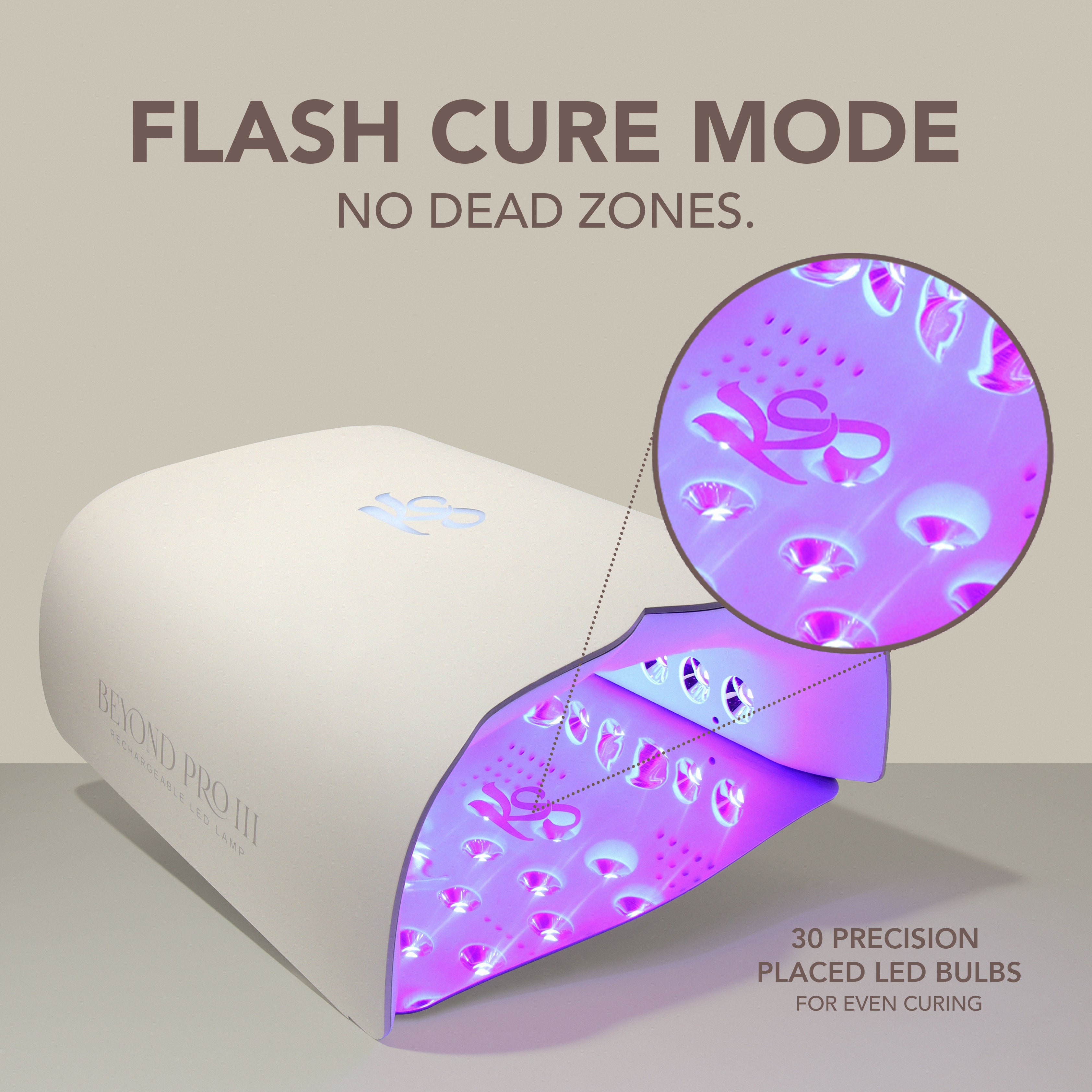 KIARA SKY Beyond Pro III LED Lamp - Matte WHITE