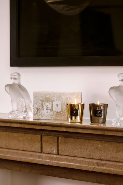 Baobab Collection CANDLE DUO, AURUM & PLATINUM