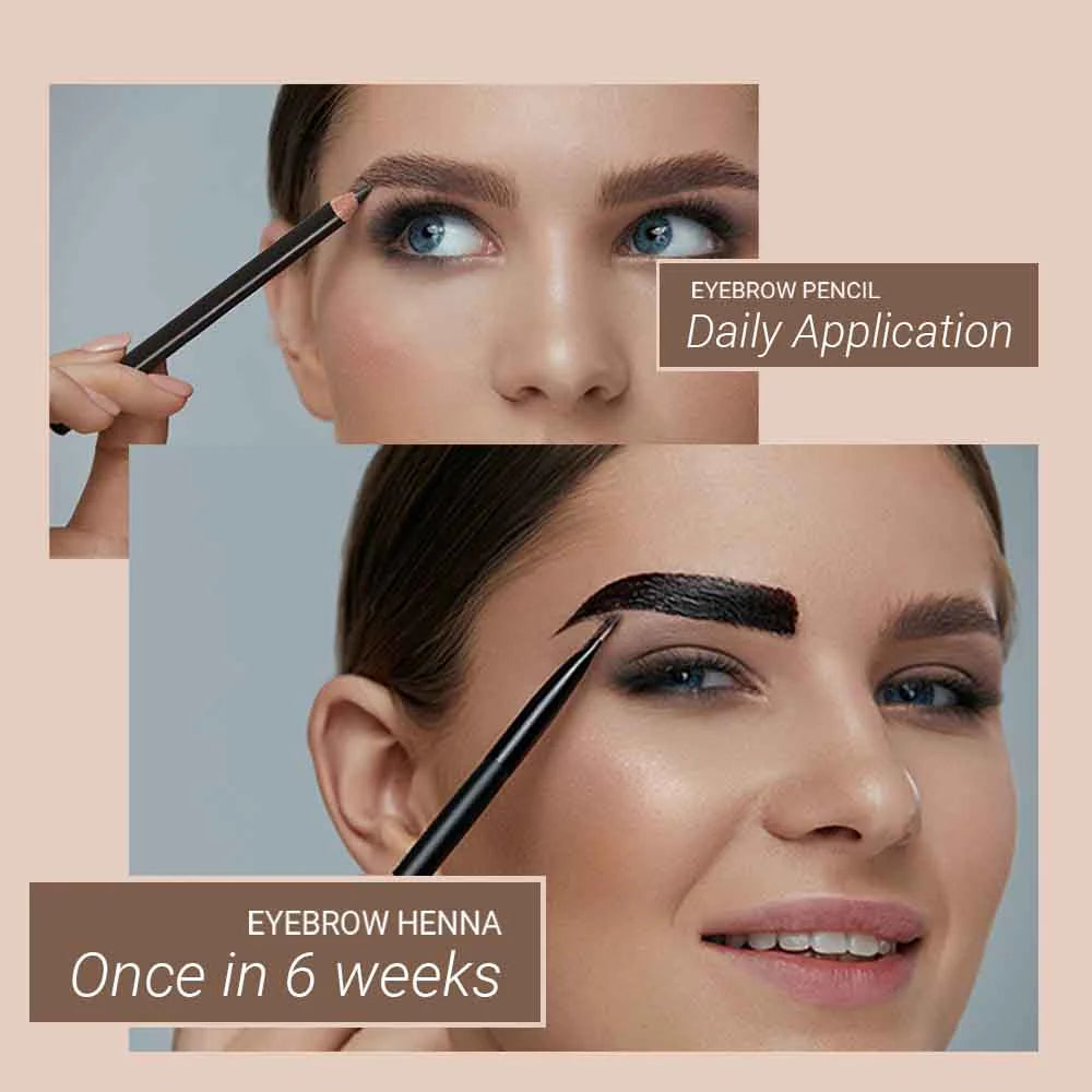 Mina Ibrow Henna Regular Brow Tint Kit - Graphite