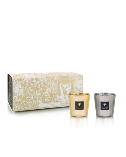 Baobab Collection CANDLE DUO, AURUM & PLATINUM