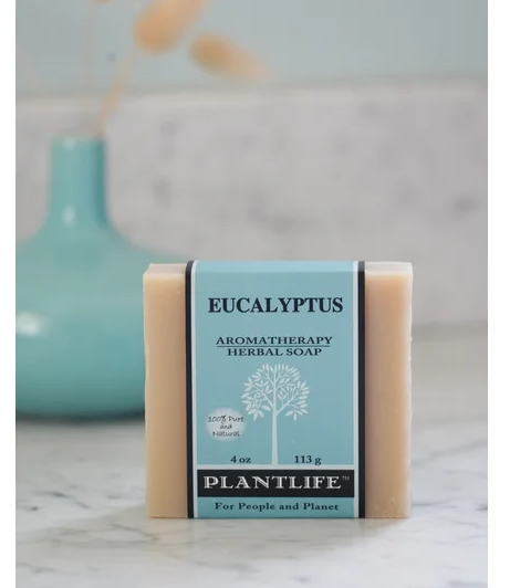 Plantlife Aromatherapy Herbal Soap Eucalyptus 4 oz