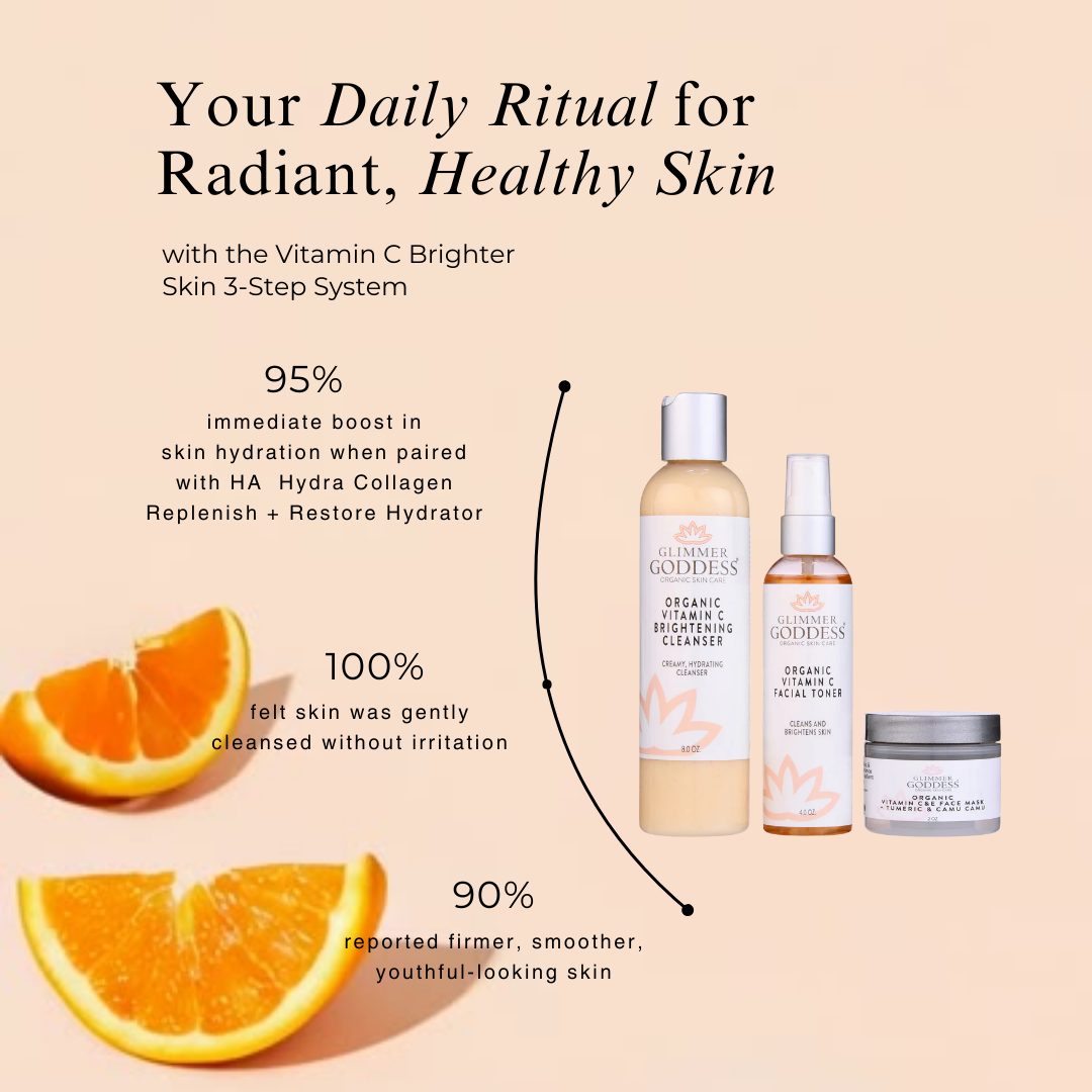 Glimmer Goddess Vitamin C 3-Step Kit