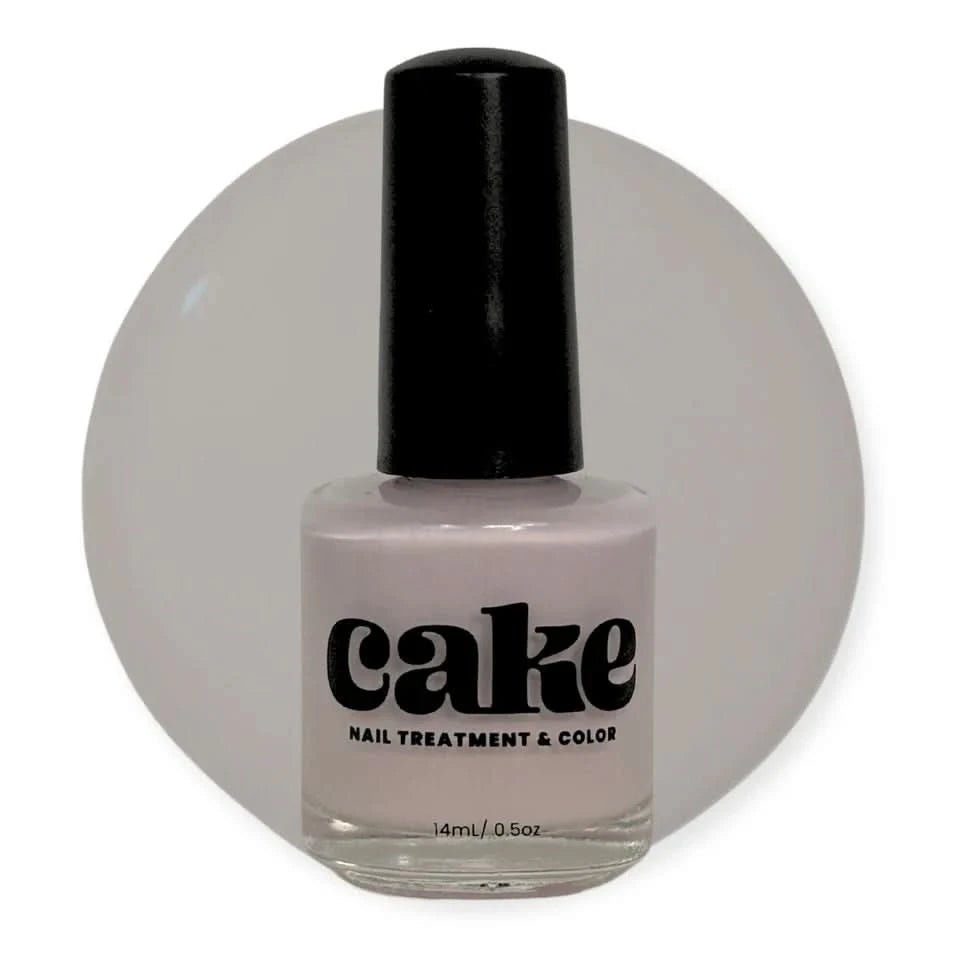 CAKE Nail Strengthening Polish - Gray-T' Expectations
